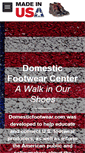 Mobile Screenshot of domesticfootwear.com